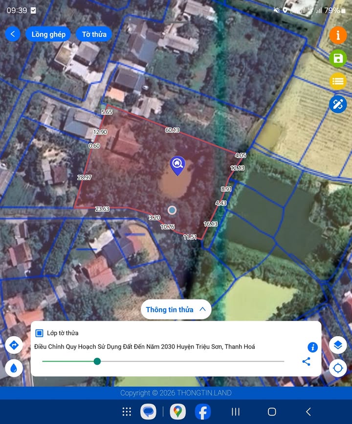 Đất nền xã Thọ Ngọc, Huyện Triệu Sơn 25,000m² - Cơ hội đầu tư hiếm có!