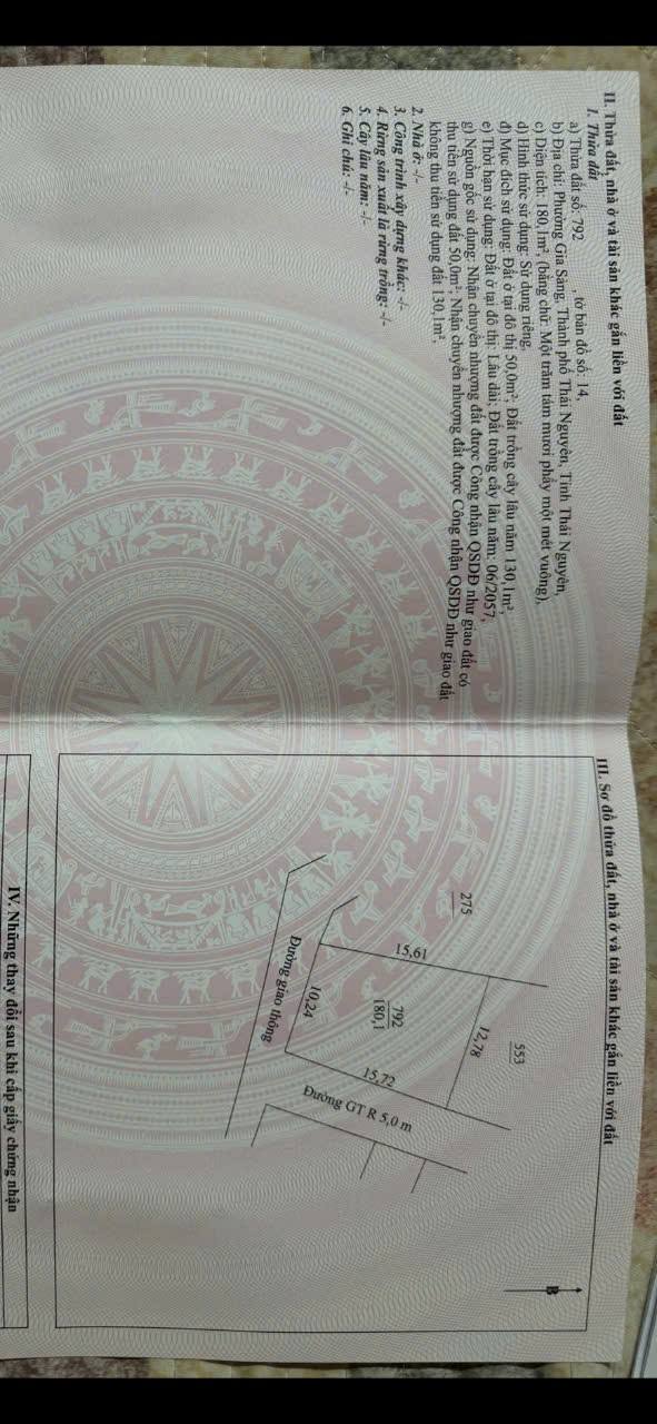 Nhà 2 tầng tại Gia Sàng, Thái Nguyên 181m² giá 4.1 tỷ - Sẵn sàng vào ở!