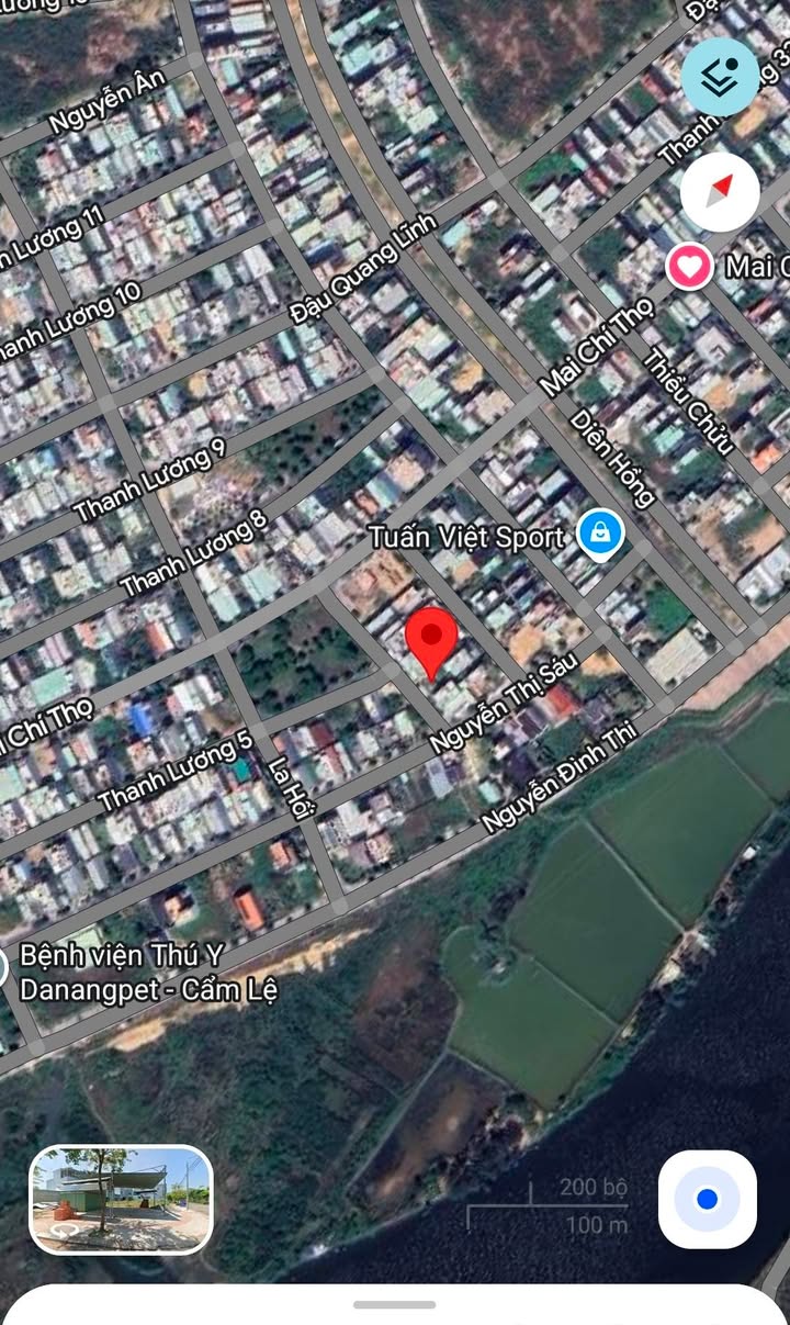 Đất nền Hòa Xuân 100m² giá 6.2 tỷ - Gần công viên, vị trí đẹp!