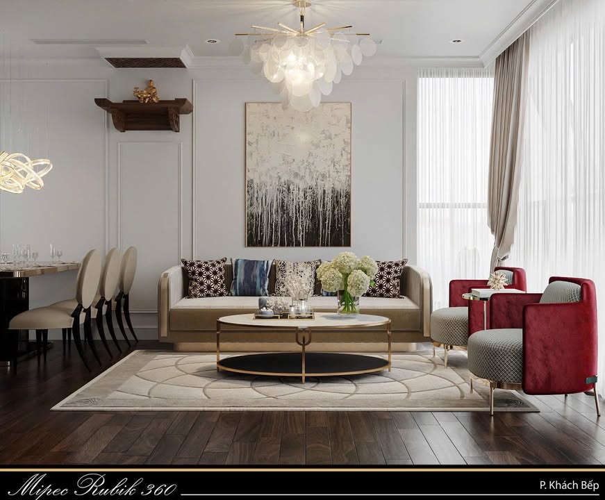 Căn hộ MIPEC RUBIK 360 Cầu Giấy 109,8m² giá 13,8 tỷ - Hàng hiếm, view thành phố thoáng đãng!