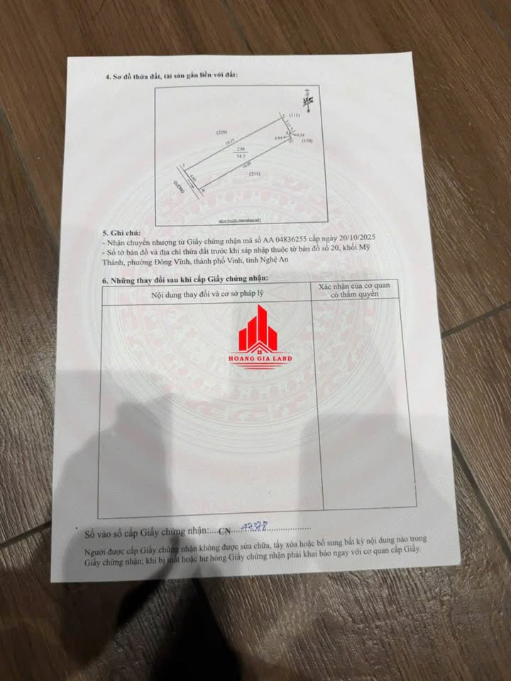 Đất nền Erowindow Vinh 74.2m² giá thỏa thuận - Đầu tư sinh lời hấp dẫn!