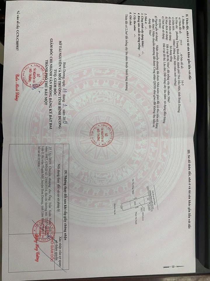 Đất thổ cư 100m² Nhánh DX 142, Nguyễn Chí Thanh, 1.8 tỷ - Đầu tư sinh lời ngay!