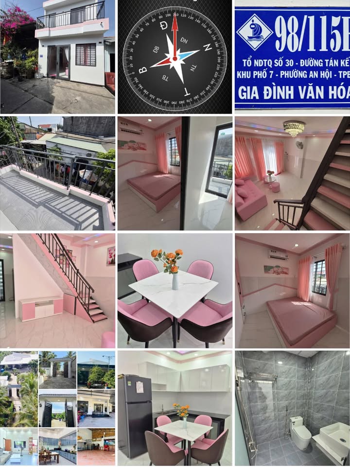 Nhà phố 2 tầng phường An Hội 32m² giá 1.15 tỷ - Sổ đỏ chính chủ, tặng nội thất!