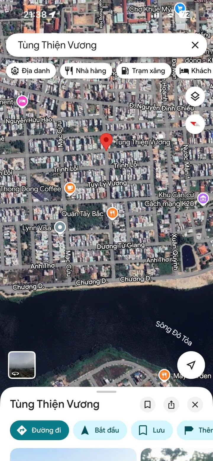 Nhà 3 tầng Đường Tùng Thiện Vương, Quận Ngũ Hành Sơn, 95m² - Dân cư văn minh, sạch đẹp!