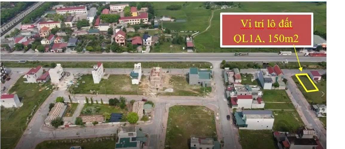 Đất tái định cư Trúc Lâm, 150m² - Vị trí đắc địa bám Quốc lộ 1A!