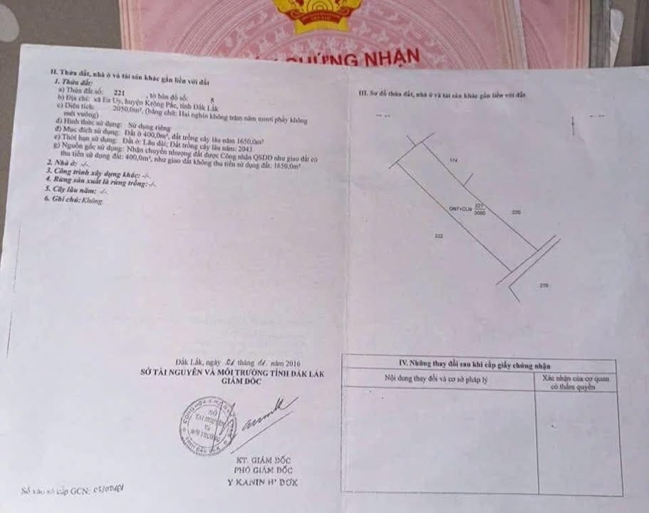 Đất nền 2200m² tại Thôn 14, Xã Ea Uy giá chỉ 8.8 tỷ - Tiềm năng đầu tư lớn!