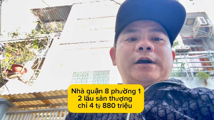 Nhà bán Quận 8 hẻm an ninh 36m² giá 4.88 tỷ - Sổ hồng chính chủ