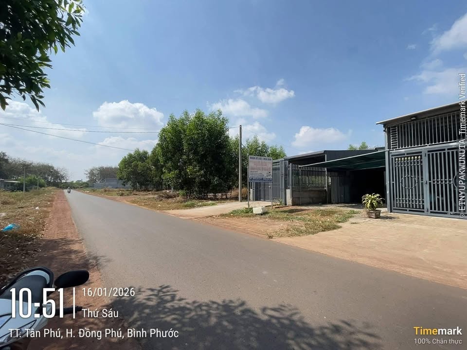 Đất nền trung tâm hành chính Đồng Phú 550m² - Cơ hội đầu tư tuyệt vời!