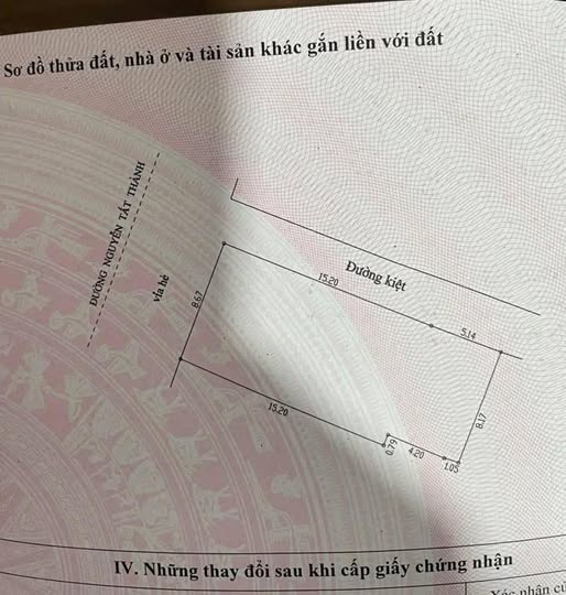 Đất mặt tiền biển Nguyễn Tất Thành 175,5m² giá thỏa thuận - Cơ hội đầu tư hấp dẫn!