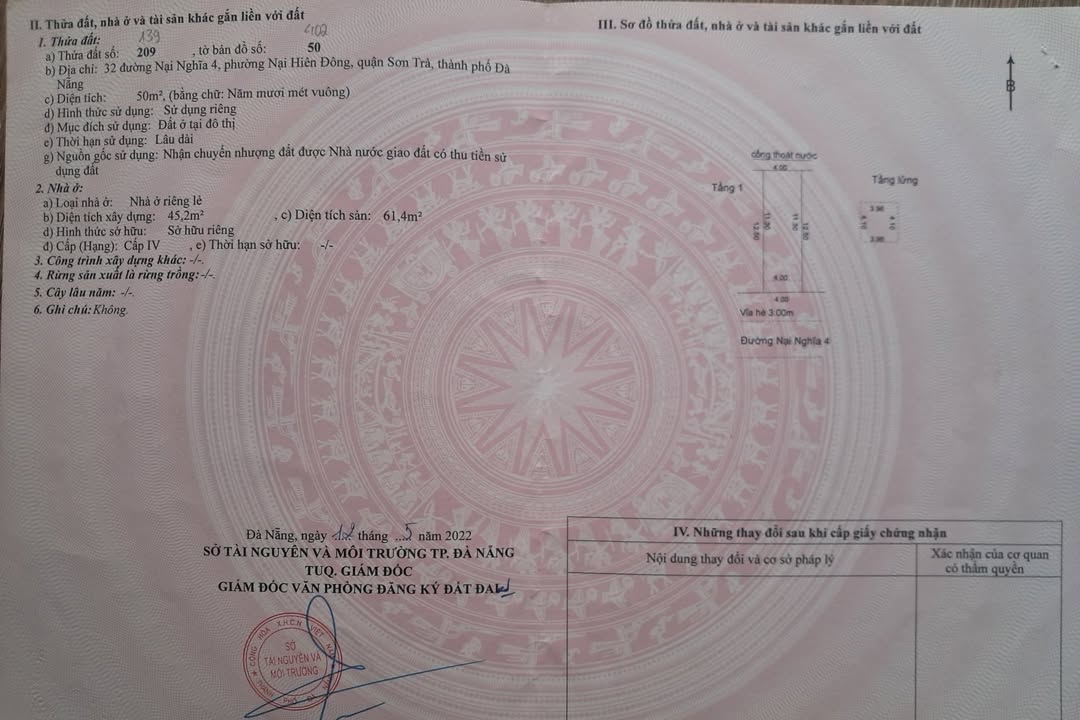 Nhà cấp 4 gác lửng Nại Nghĩa 4, Sơn Trà 50m² giá 4.8 tỷ - Tiềm năng đầu tư lớn!