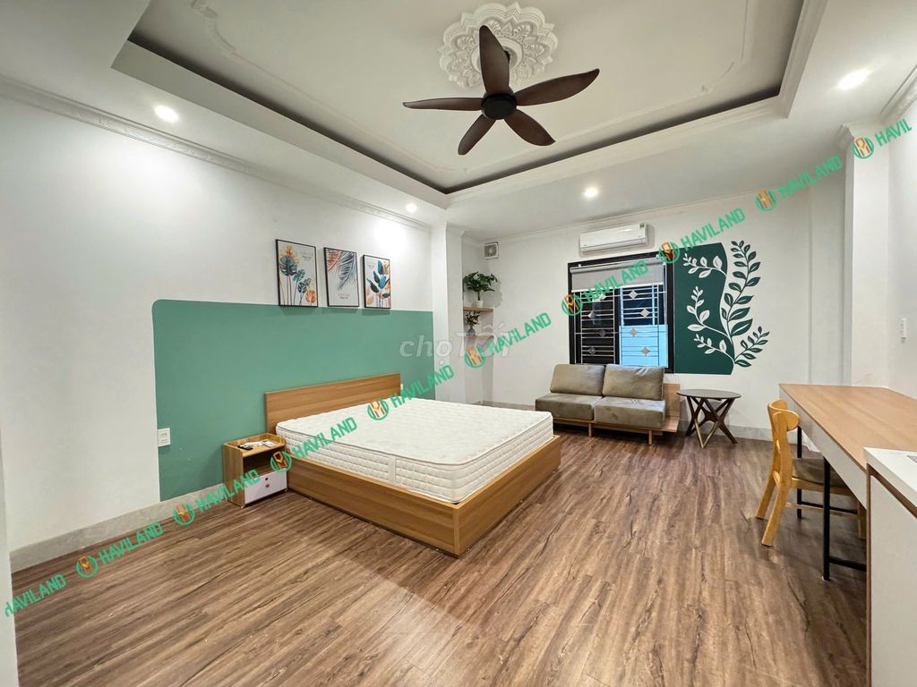 Studio Nguyễn Văn Linh Thanh Khê 35m² giá 6.7 triệu - Không gian sống thoáng đãng!