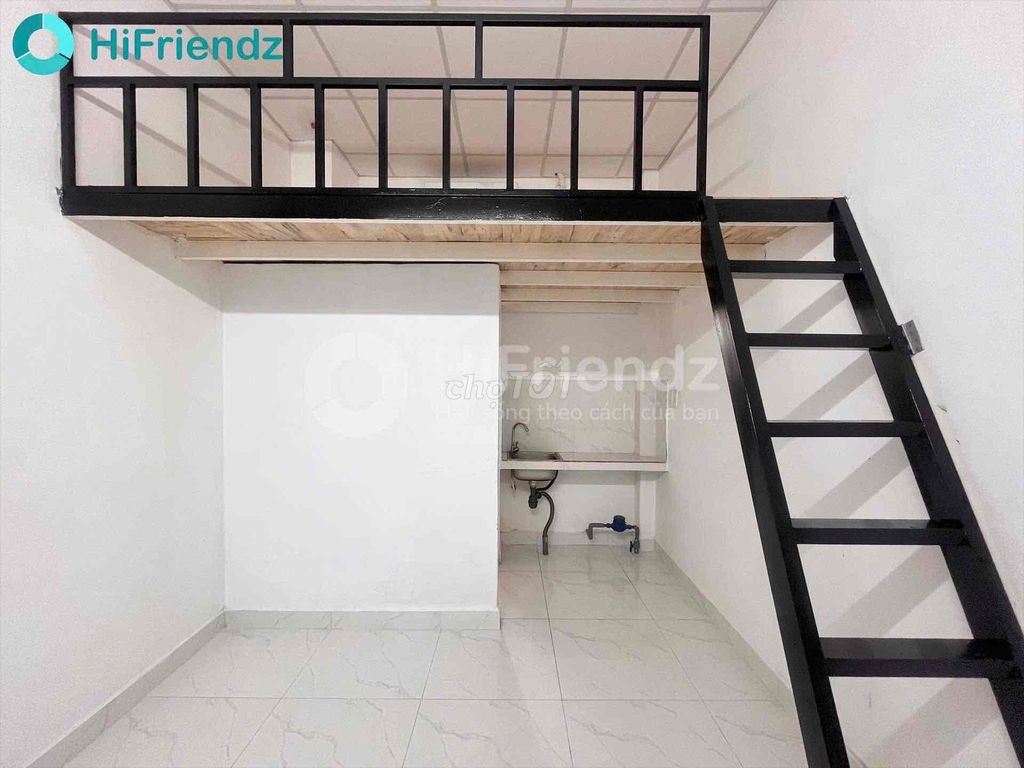 Phòng cho thuê gác giá rẻ tại Lâm Văn Bền 23m² - Không chung chủ, tiện nghi đầy đủ!