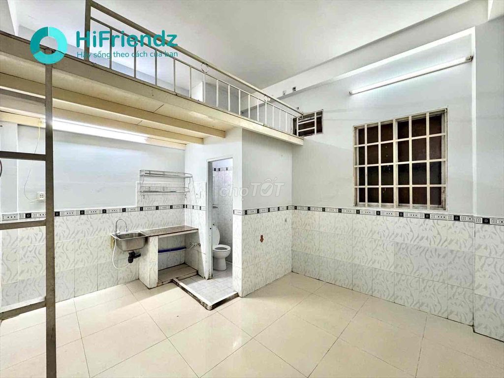 Phòng trọ Dương Bá Trạc, Quận 8 - Giá 3.1 triệu, có gác lửng và cửa sổ thoáng mát!