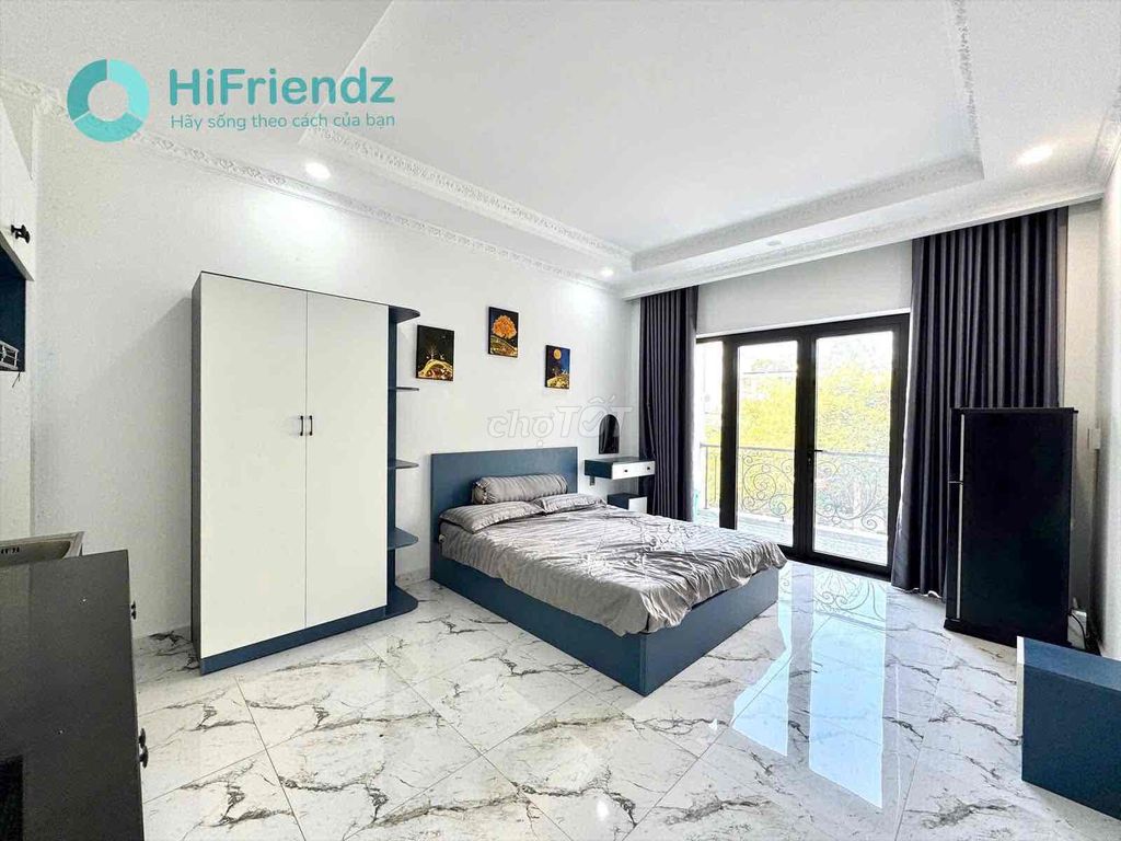 Chung cư mini Trần Hưng Đạo, Quận 5, 28m² giá 6 triệu - Ban công siêu thoáng!