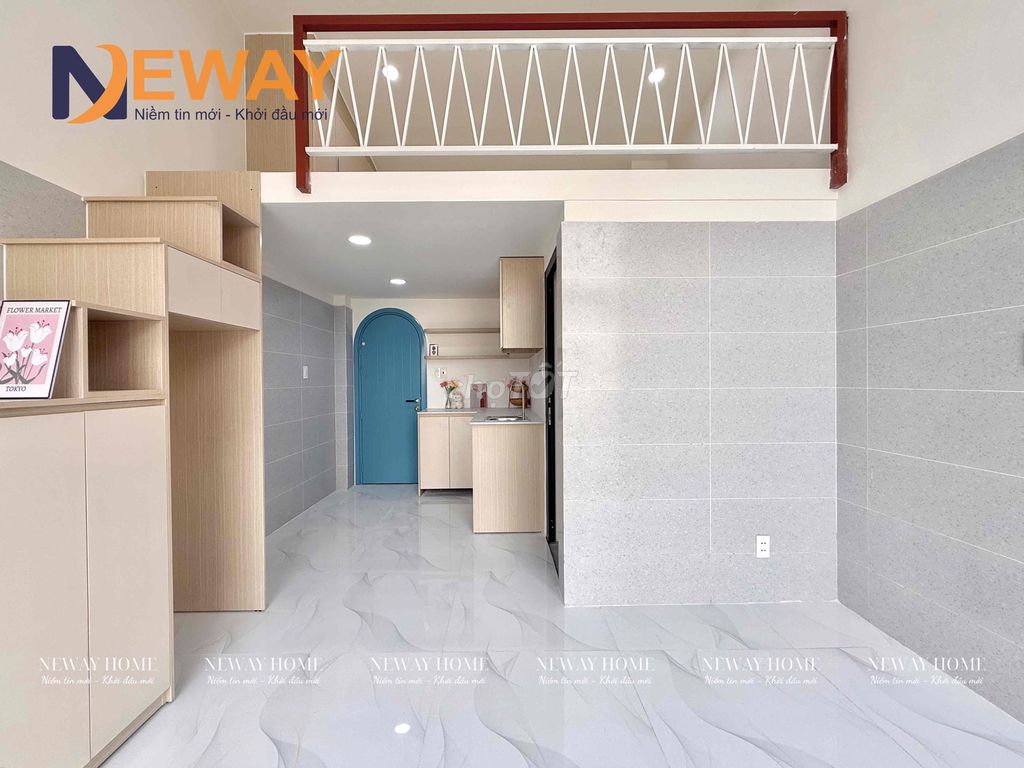 Căn hộ gác Bancol mới xây ngay Aeon Bình Tân 30m² giá 6.2 triệu - Full nội thất sang trọng!