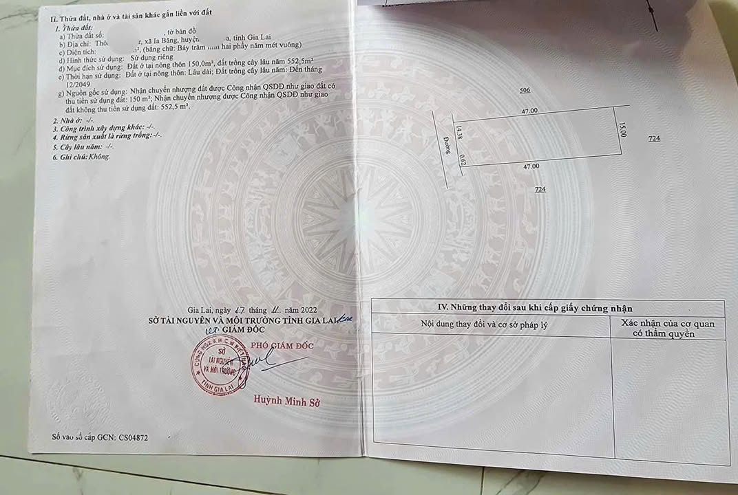 Đất nền xã Ia Hrú, huyện Chư Pưh, Gia Lai 600m² giá chỉ 600 triệu - Cơ hội đầu tư tuyệt vời!