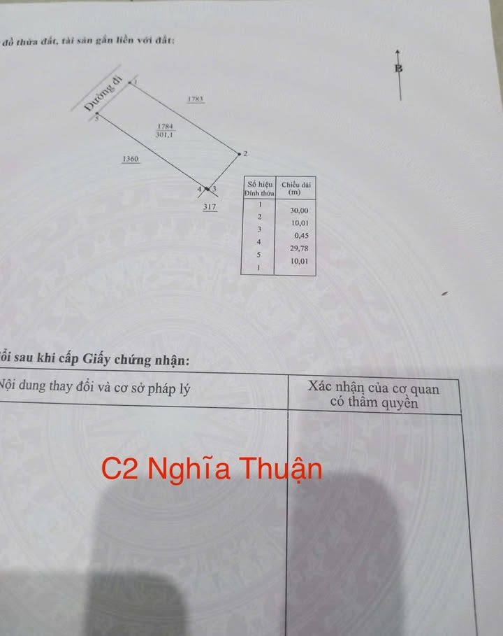 Đất nền Nghĩa Thuận 300m² giá 900 triệu - Cơ hội đầu tư tuyệt vời!