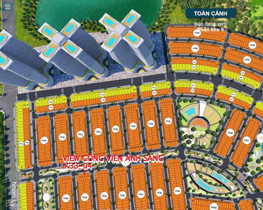 Bán đất nền mặt tiền Công viên ánh sáng, Phường Bình Định, 81.8m² - Giá thỏa thuận hấp dẫn!