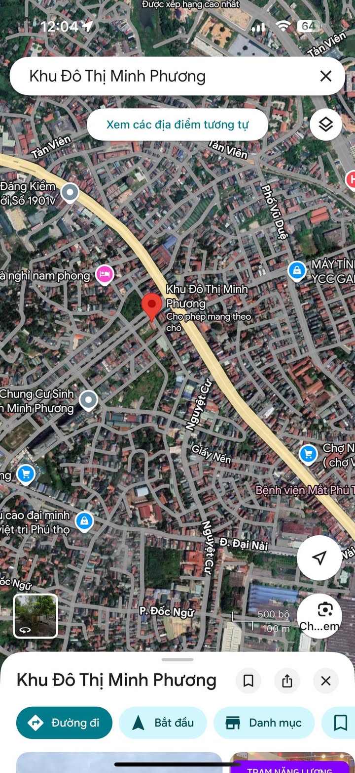 Nhà cho thuê tại Khu đô thị Minh Phương, 130m², không gian rộng rãi