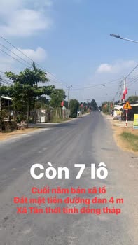 Đất nền xã Tân Thới, huyện Tân Phú Đông, 628m² giá 280 triệu - Cơ hội đầu tư sinh lời!