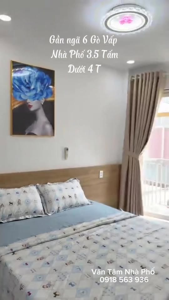 Nhà phố Gò Vấp 63m² giá 3.85 tỷ - Thiết kế đẹp, tặng nội thất!