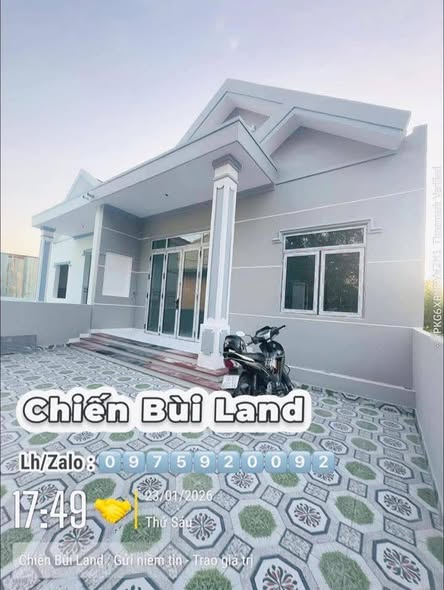 Nhà mái thái hiện đại 3 phòng ngủ tại Ấp Bà Ký, Long Phước - Giá chỉ 1.4 tỷ!