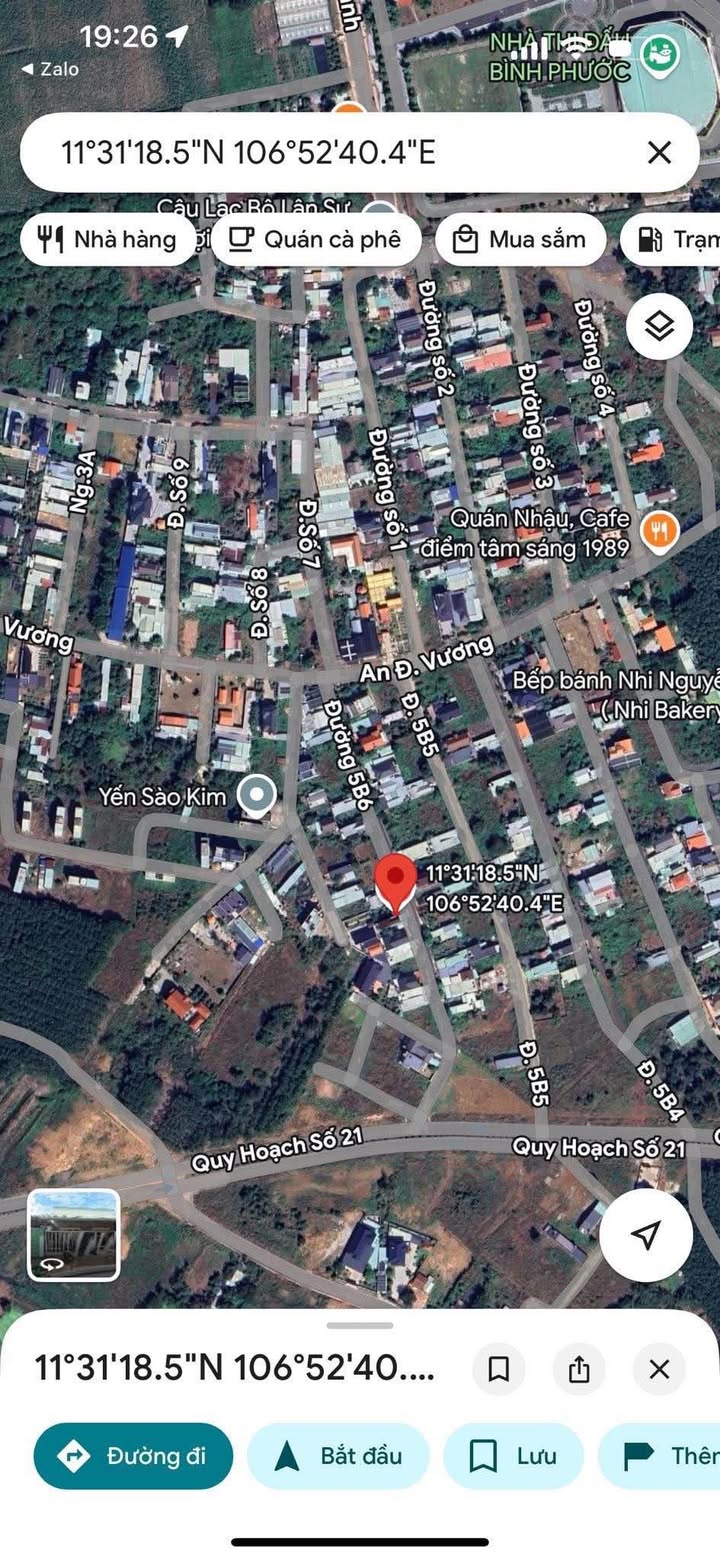 Đất nền đường 5b6 Tân Bình 110m² giá 995 triệu - Cơ hội đầu tư hấp dẫn!