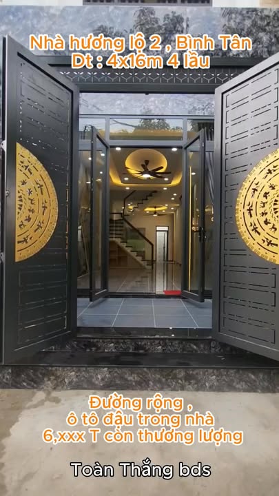 Nhà phố Hương lộ 2, Bình Tân, 64m² giá 6.95 tỷ - Sổ hồng riêng, hỗ trợ ngân hàng!