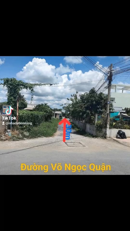 Nhà mặt tiền hẻm Võ Ngọc, P6, Tân An, 120m² giá 2 tỷ - Chính chủ bán gấp!