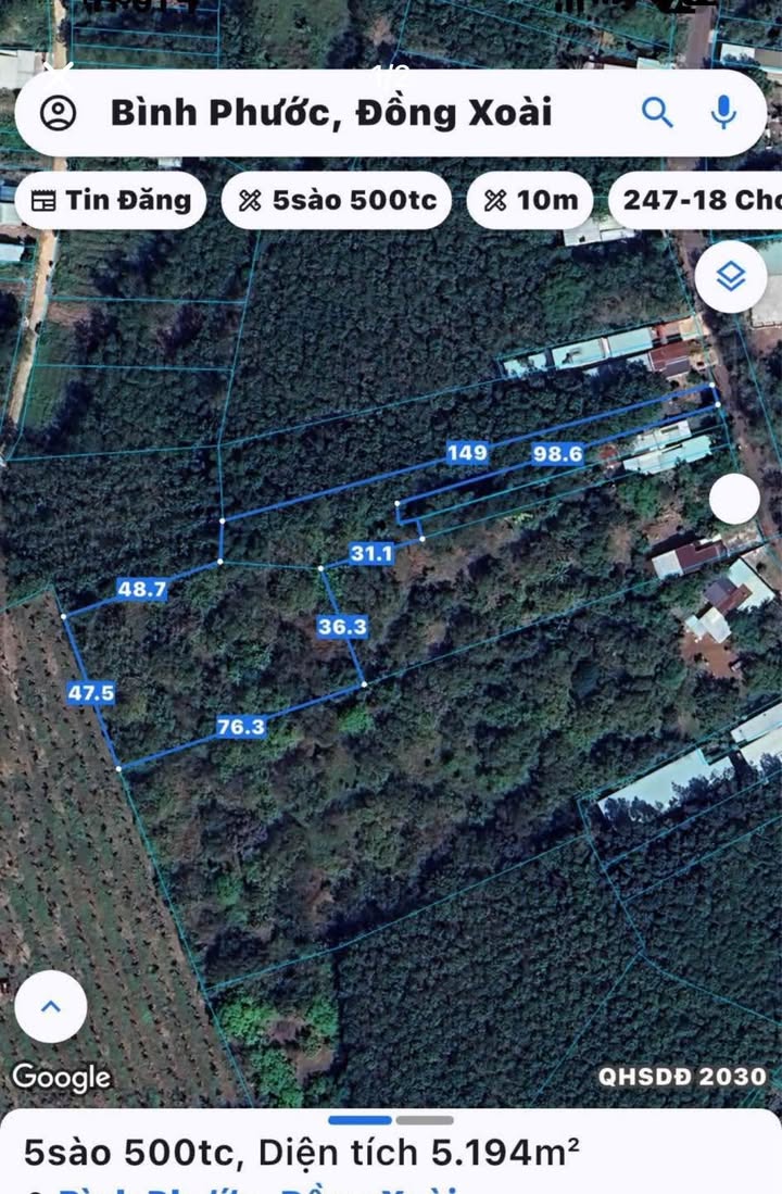 Đất nền 18000m² tại Ấp 6, Tiến Hưng - Mặt tiền đường nhựa, giá tốt thương lượng!