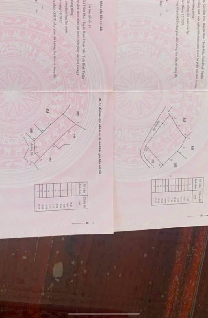 Đất Lúa 2 sào ở Hàm Phú, 2000m² giá 280 triệu - Cơ hội vàng đầu tư!