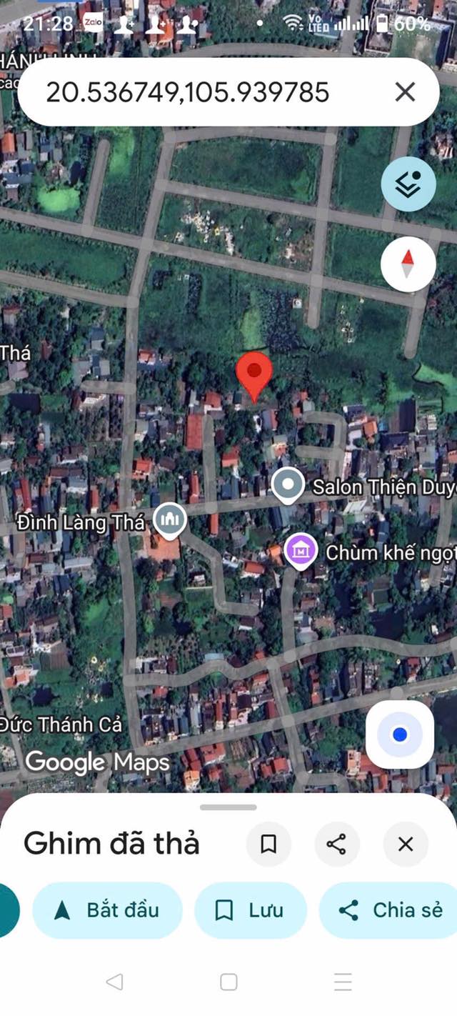 Đất nền Tổ dân phố Thá, phường Liêm Chính, 667m² giá 11 tỷ - Đầu tư sinh lời ngay!