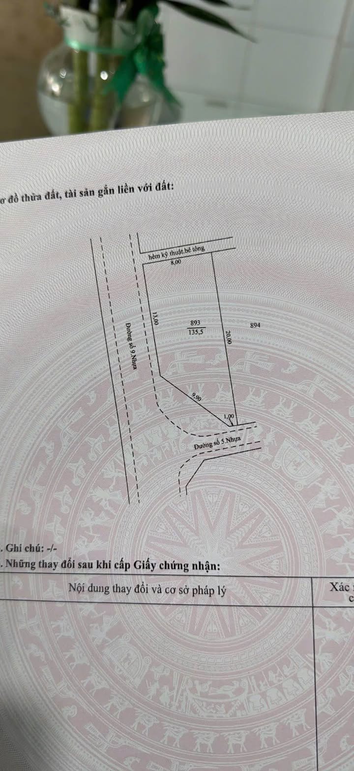 Đất nền góc Tái Định Cư Long Hoà B, 160m² giá 4.2 tỷ - Sổ hồng chính chủ!