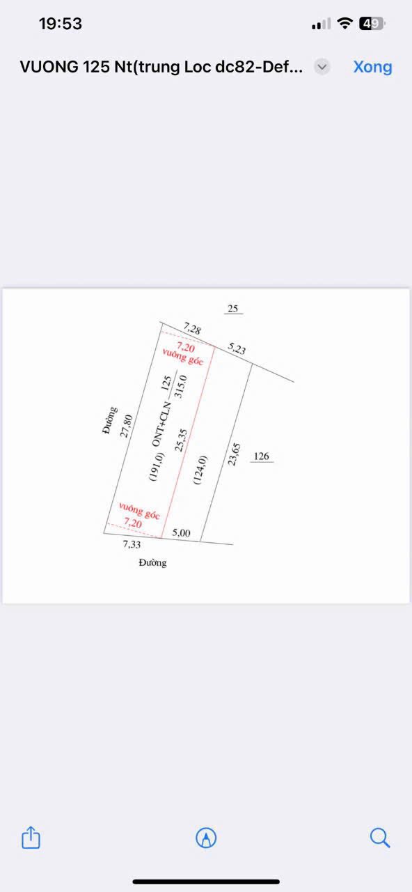 Đất nền Nghi Thuận 191m² giá 2.9 tỷ - Gần WHA, vị trí đẹp!