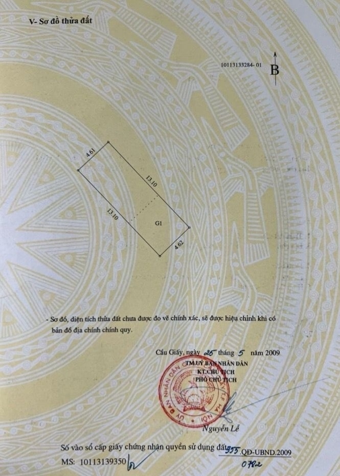 Nhà phố Yên Hòa, Cầu Giấy 61m² giá thỏa thuận - Vị trí lý tưởng, ô tô tránh