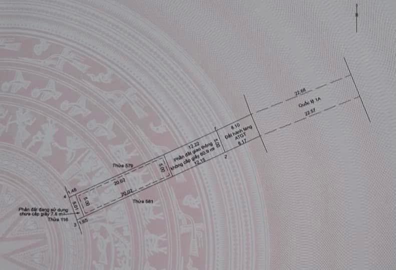 Lô đất mặt tiền Quốc lộ 1A - Bến Hải, Quảng Trị 200m² giá 600 triệu - Cơ hội đầu tư tốt!