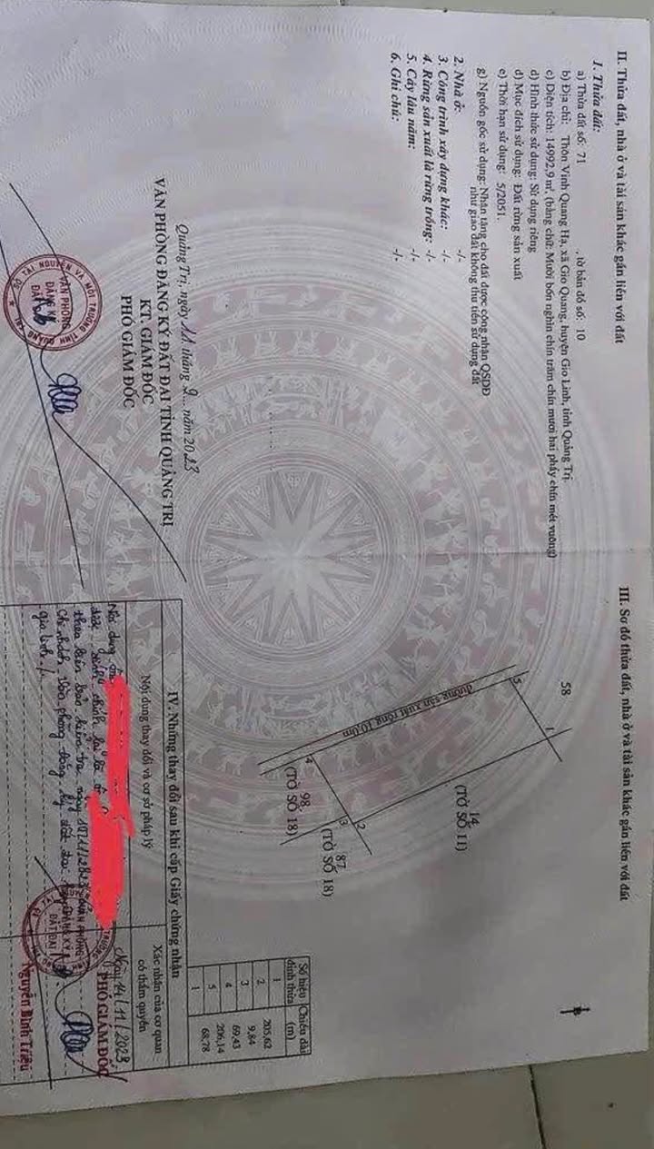 Đất rừng Huyện Hướng Hóa 15.000m² giá 400 triệu - Cơ hội đầu tư hấp dẫn!