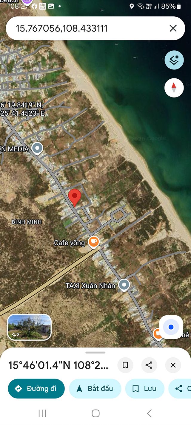 Bán gấp FrontHouse mặt tiền đường Thanh Niên Bình Minh, Thăng Bình 162m² chỉ 1 tỷ