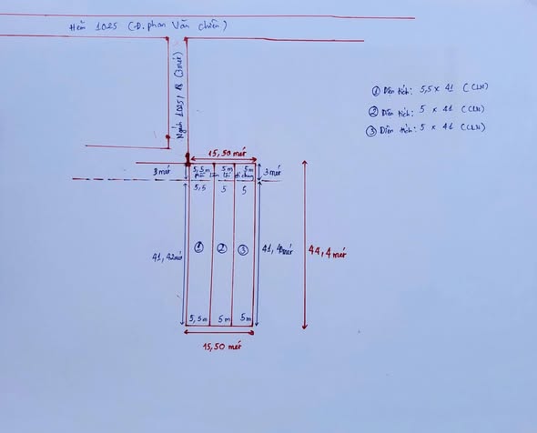 Đất nền hẻm nhánh 1025 Phan Văn Chiêu 205m² giá 400 triệu - Cơ hội đầu tư tuyệt vời!