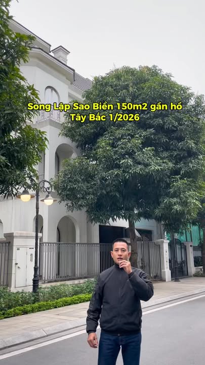 Townhouse Vinhomes Ocean Park Gia Lâm 150m² giá 35 tỷ - Đường cụt gần hồ trung tâm!