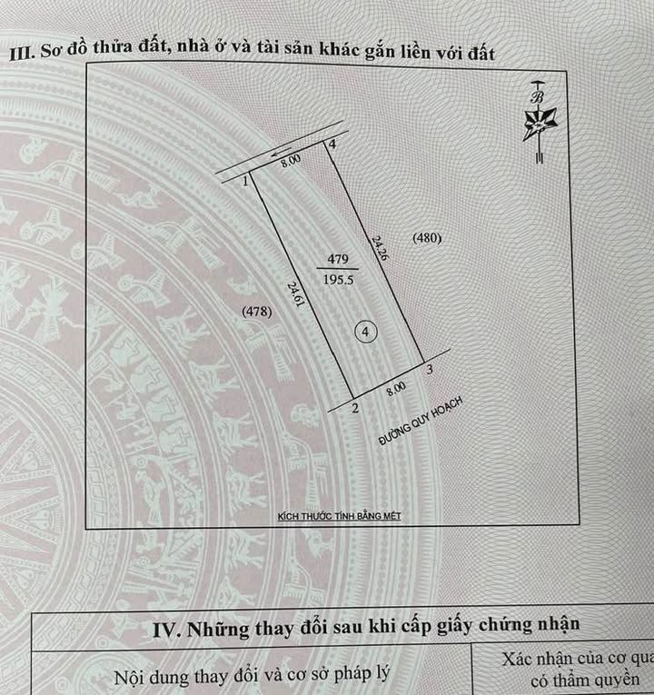 Đất Cánh Đồng Phượng, Phường Nghi Phú, 195.5m² - Xây dựng tự do, sổ đỏ chính chủ!