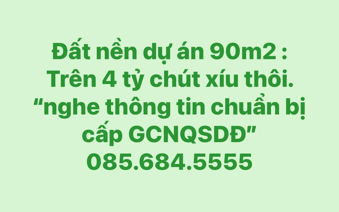 Đất nền dự án Hạ Long 90m² giá 4 tỷ - Cơ hội đầu tư hấp dẫn!