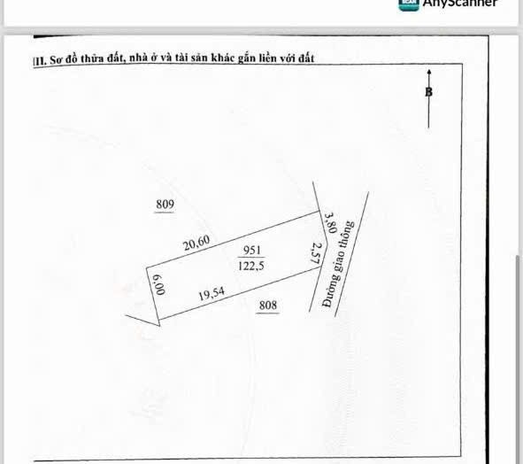 Đất nền gần CNTT Thái Nguyên 122,5m² giá chỉ 2 tỷ - Sổ hồng chính chủ