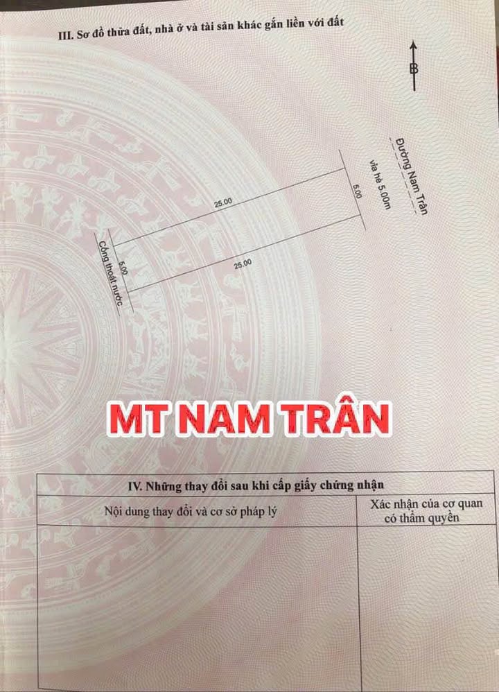 Đất liền kề mặt tiền đường Nam Trân, Quận Liên Chiểu 250m² - Đầu tư sinh lời ngay!