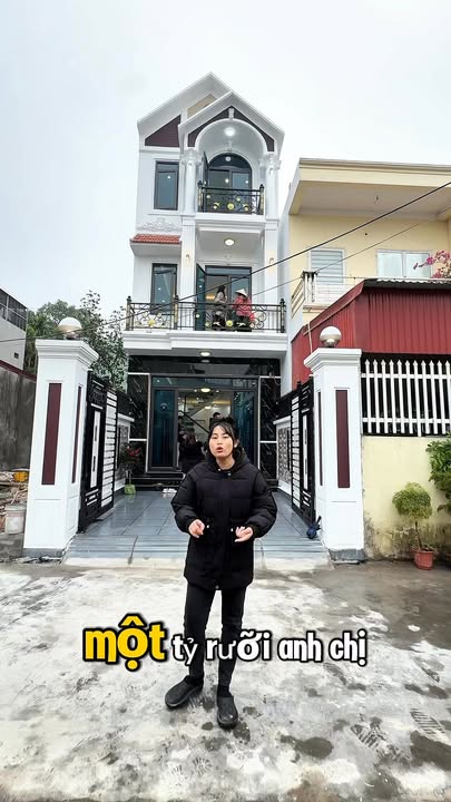 Nhà 3 tầng 77,5m² tại Cống Mỹ, An Dương giá 2.95 tỷ - Full nội thất tiện nghi!