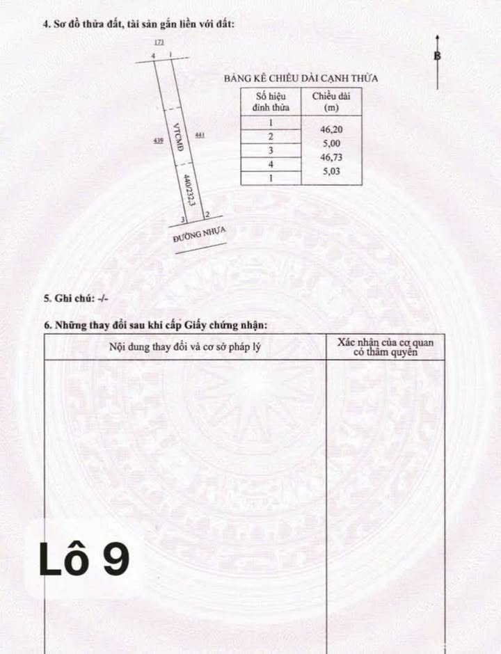Đất nền mặt tiền Long Tân 228m² giá chỉ 700 triệu - Sổ hồng chính chủ!