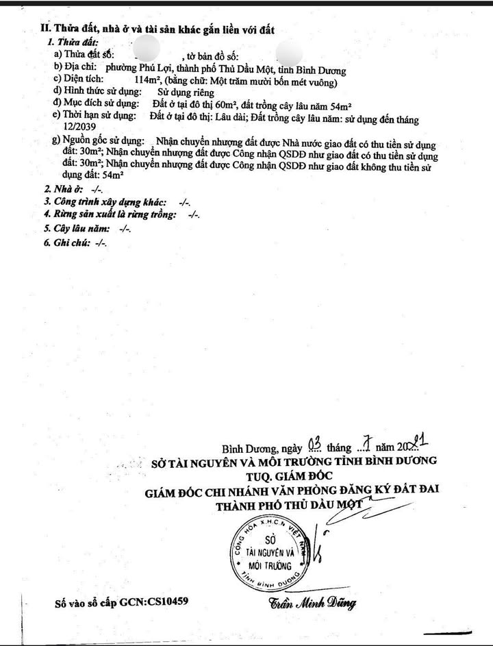 Nhà cấp 4 phường Phú Lợi, 114m² giá 3 tỷ - Cơ hội đầu tư hấp dẫn!