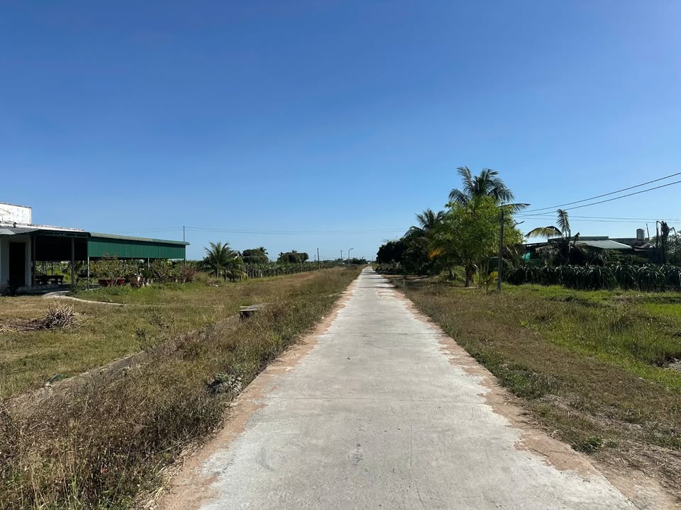 Đất thổ cư mặt tiền bê tông thôn 5, xã Hàm Liêm 4868m² giá chỉ 2.92 tỷ - Đầu tư sinh lời ngay!