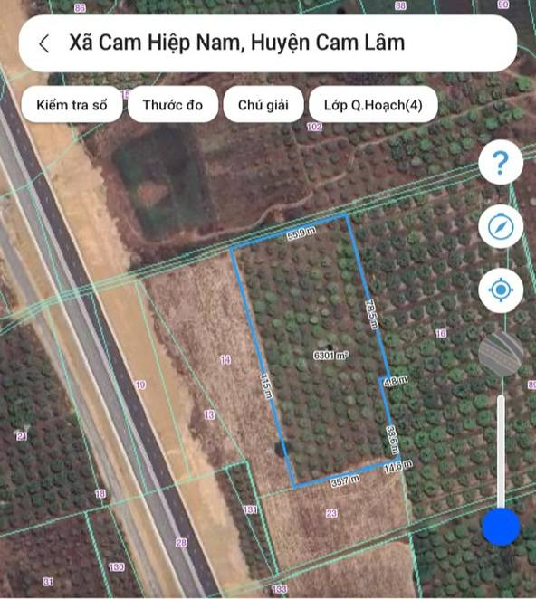 Đất Farm Cam Hiệp Nam 2268m² giá 2 tỷ - Đường ô tô vào tận nơi!