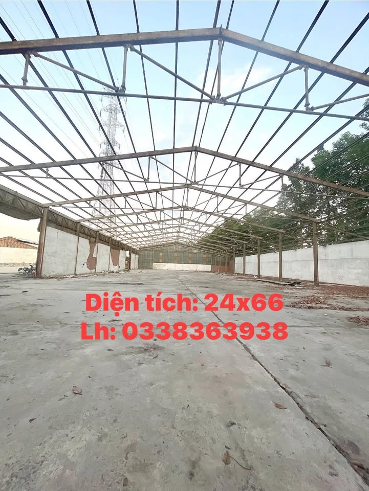 Nhà xưởng thanh lý tại Xã Giang Điền, Đồng Nai - Diện tích 1584m², giá thỏa thuận!